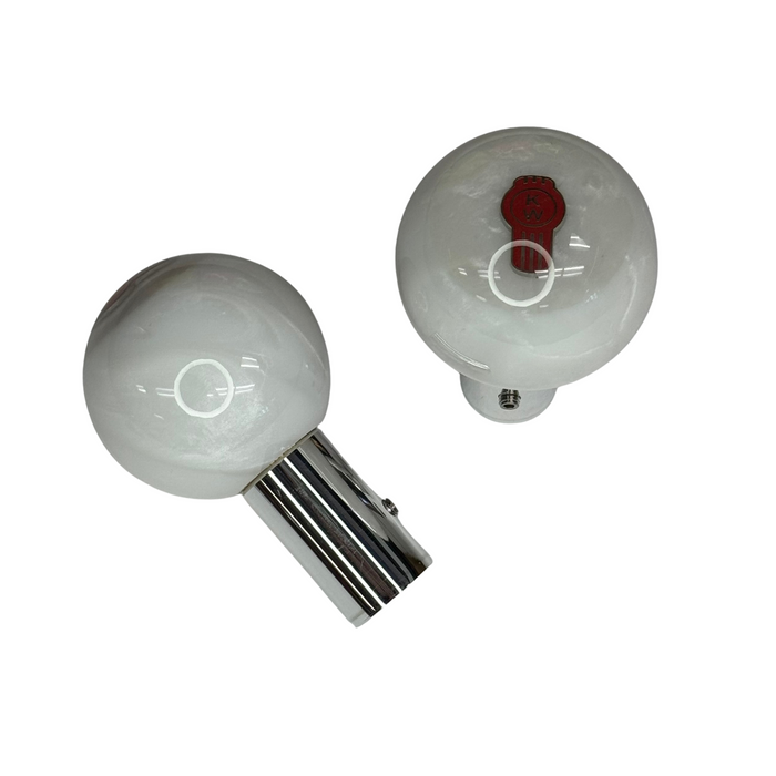 Brake Knob | Kenworth Pearl White | Twisted Shifterz