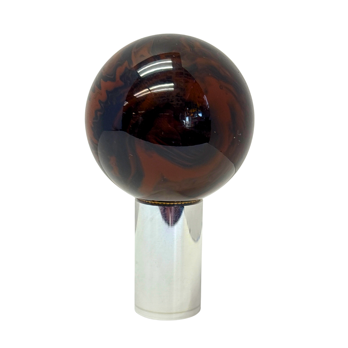 Brake Knob | Black &amp; Brown Marbled | Twisted Shifterz
