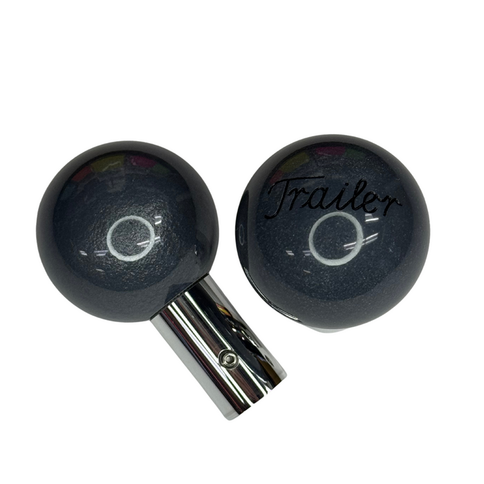 Brake Knob | Pearl Engraved "Trailer" V1 Carbon Graphite Gloss | Twisted Shifterz