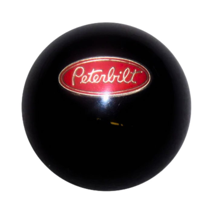 Peterbilt Solid Brake Knob Black | Twisted Shifterz