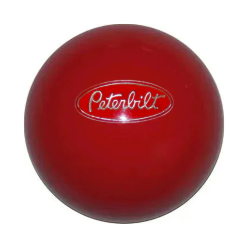 Peterbilt Solid Brake Knob Red | Twisted Shifterz