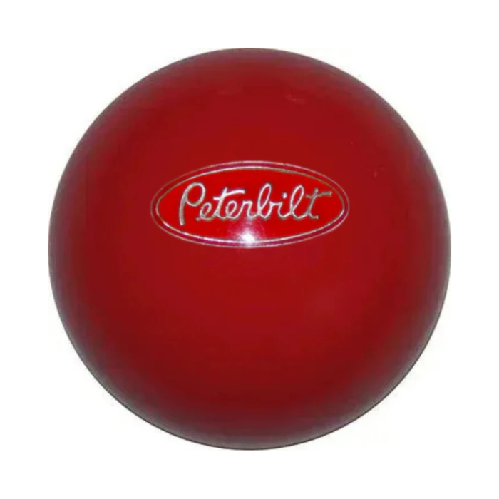 Peterbilt Solid Brake Knob Red | Twisted Shifterz