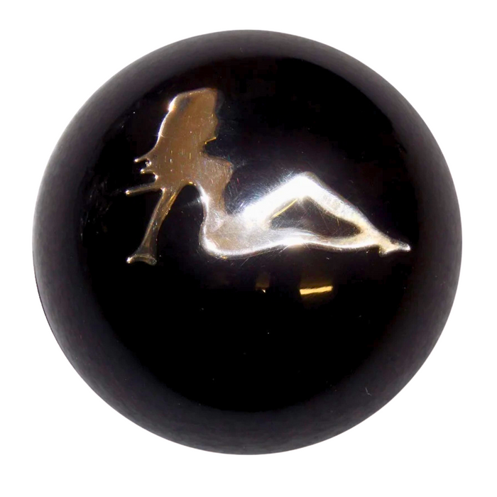 Shift Knob | Chrome Lady Black | Twisted Shifterz