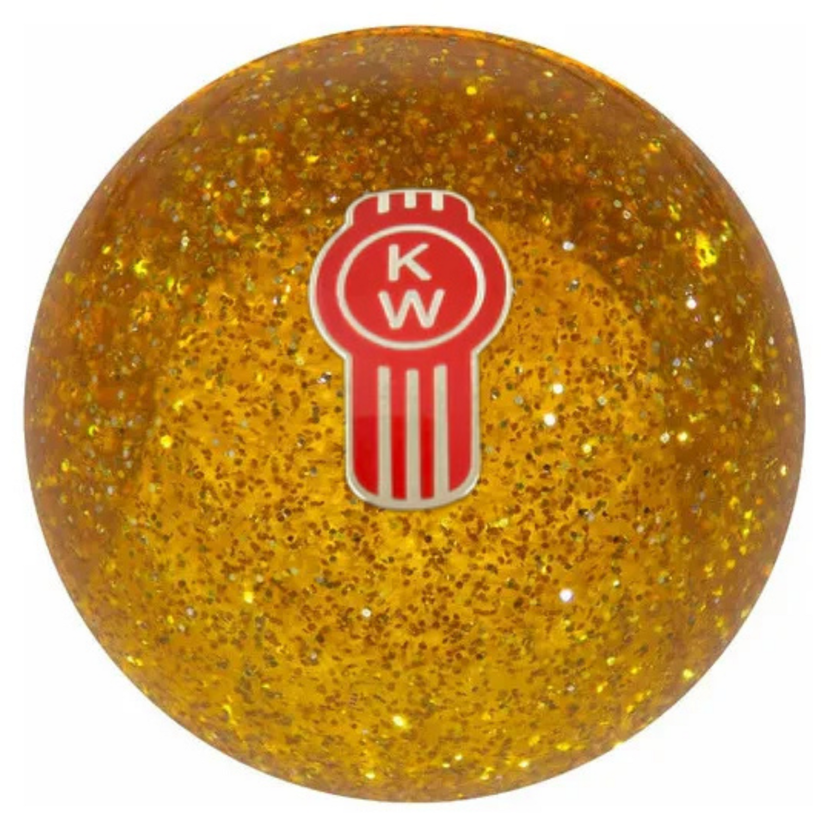 Shift Knob | Kenworth Glitter Amber | Twisted Shifterz
