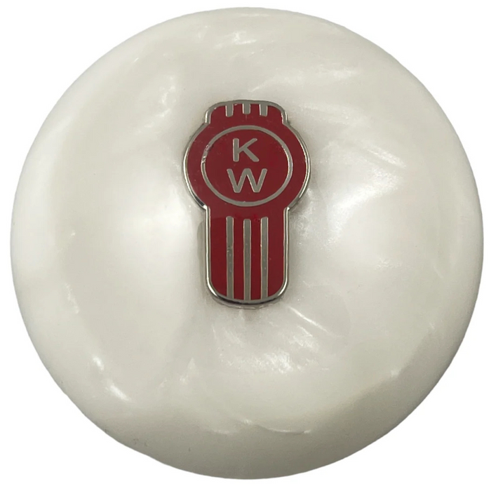 Shift Knob | Kenworth Pearl White | Twisted Shifterz