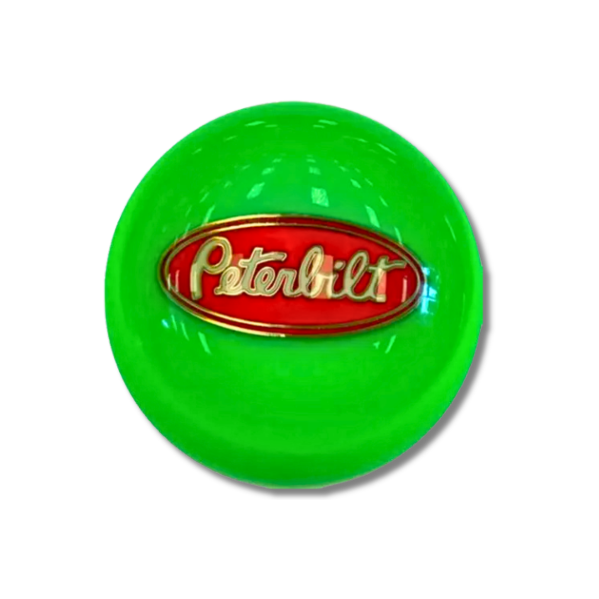 Shift Knob | Peterbilt Neon Pearl Green | Twisted Shifterz
