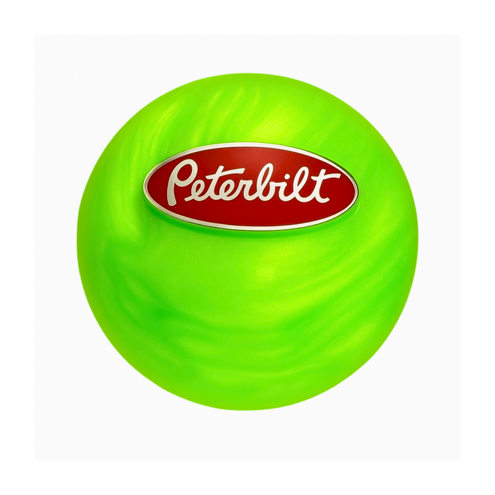 Shift Knob | Peterbilt Neon Pearl Green | Twisted Shifterz