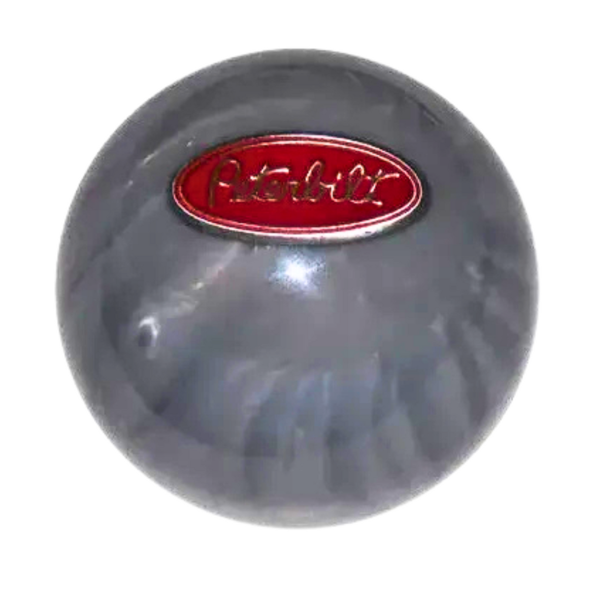 Shift Knob | Peterbilt Pearl Gray | Twisted Shifterz