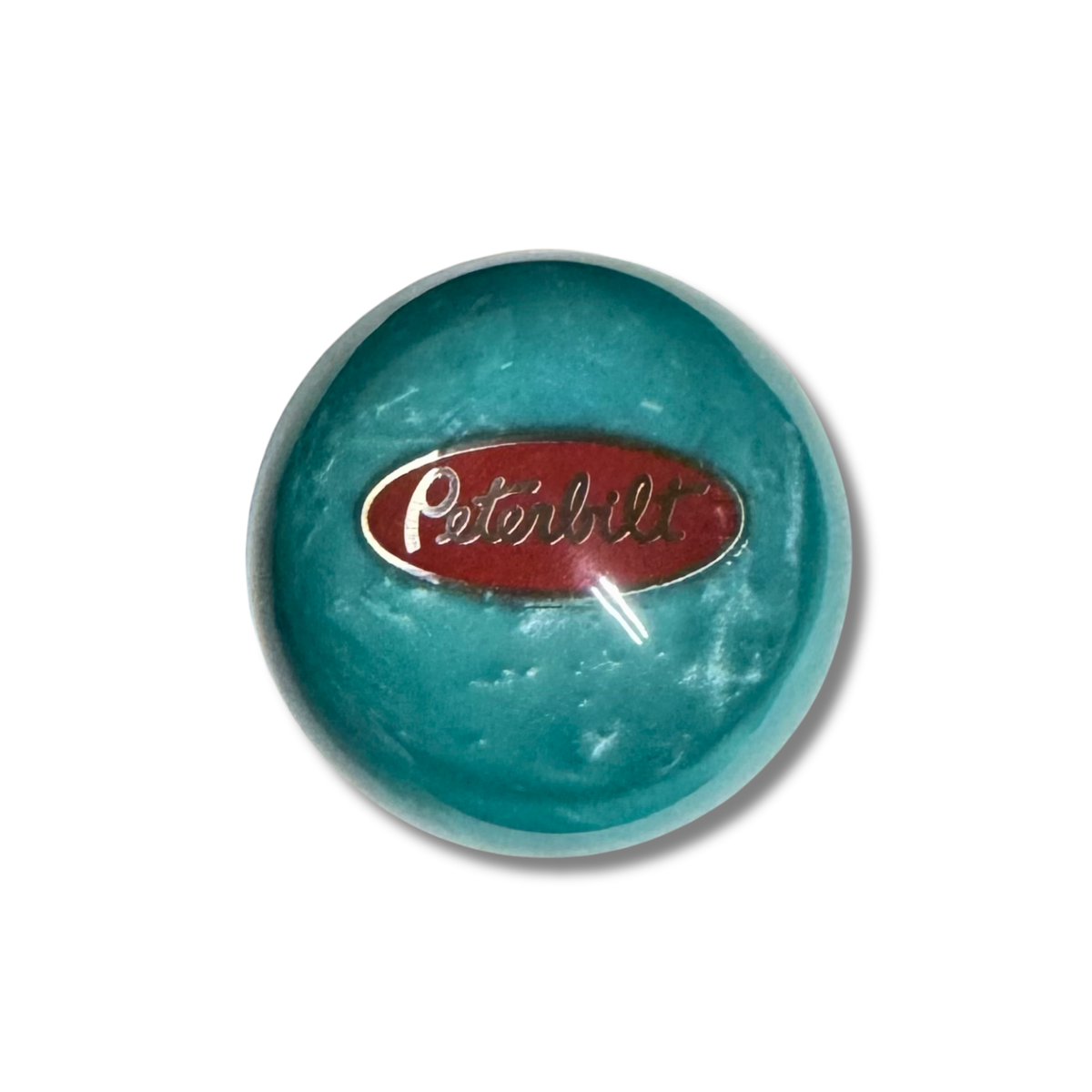 Shift Knob | Peterbilt Pearl Teal | Twisted Shifterz