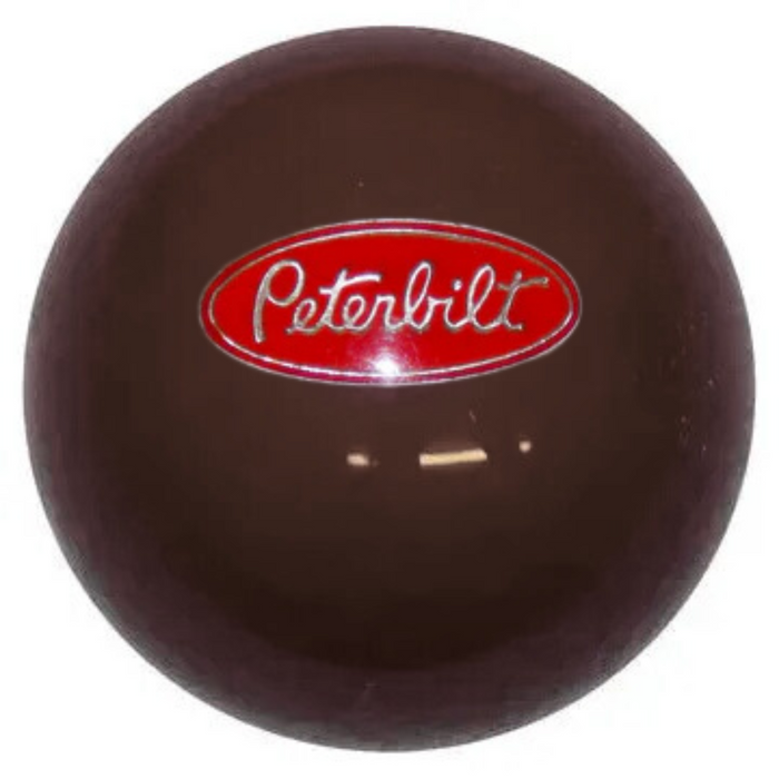 Shift Knob | Peterbilt Solid Brown | Twisted Shifterz