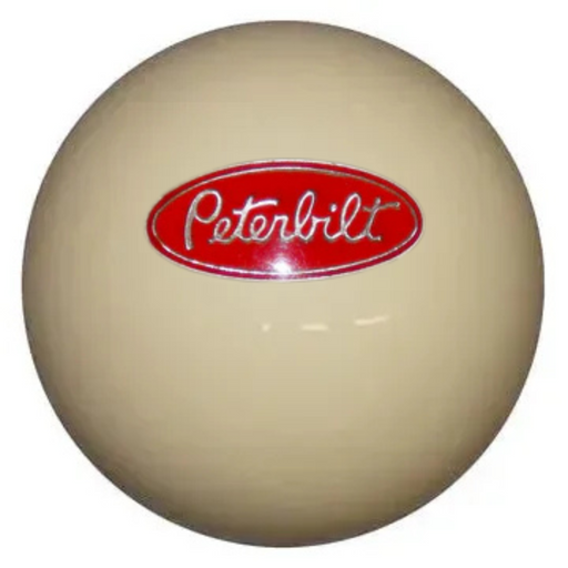 Shift Knob | Peterbilt Solid Ivory | Twisted Shifterz