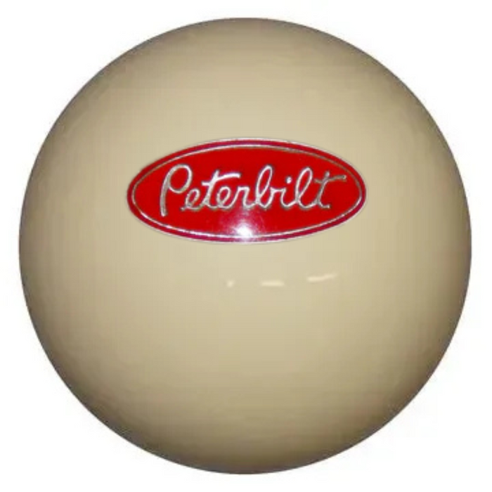 Shift Knob | Peterbilt Solid Ivory | Twisted Shifterz