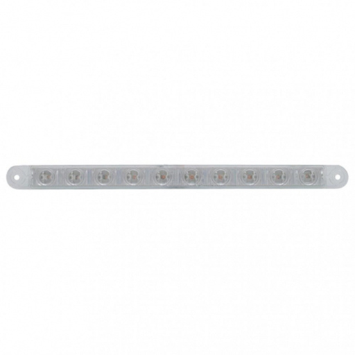 10 LED 9″ Light Bar (Stop Turn & Tail) | Red LED Clear Lens | United Pacific