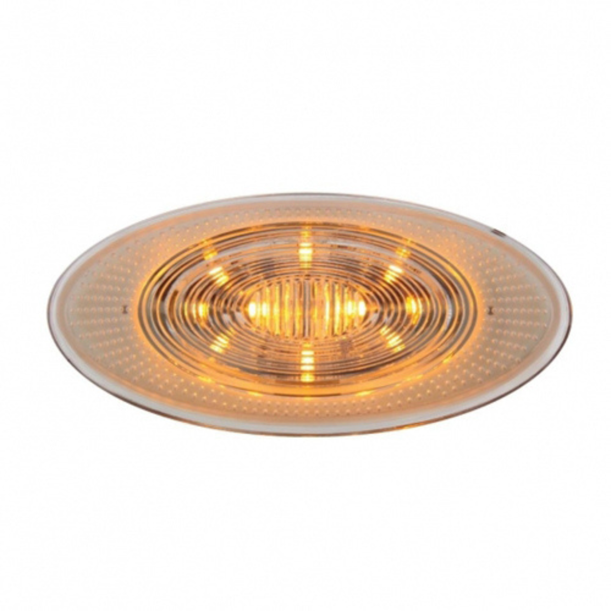10 LED Fender Parking & Turn Signal Light for Peterbilt 386 387 | Clear Lens | United Pacific