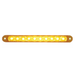 10 LED 6-1/2" Turn Signal Light Bar | Amber LED | Clear Lens | United Pacific