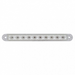 10 LED 6-1/2" Turn Signal Light Bar | Amber LED | Clear Lens | United Pacific