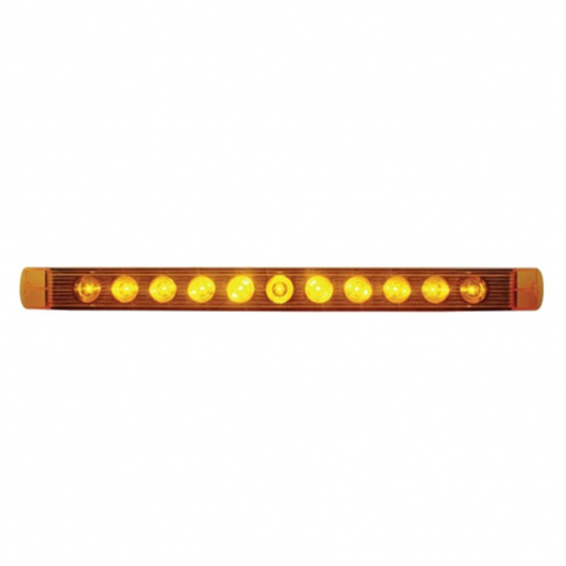 11 LED 17" Turn Signal Light Bar | Amber Lens | United Pacific