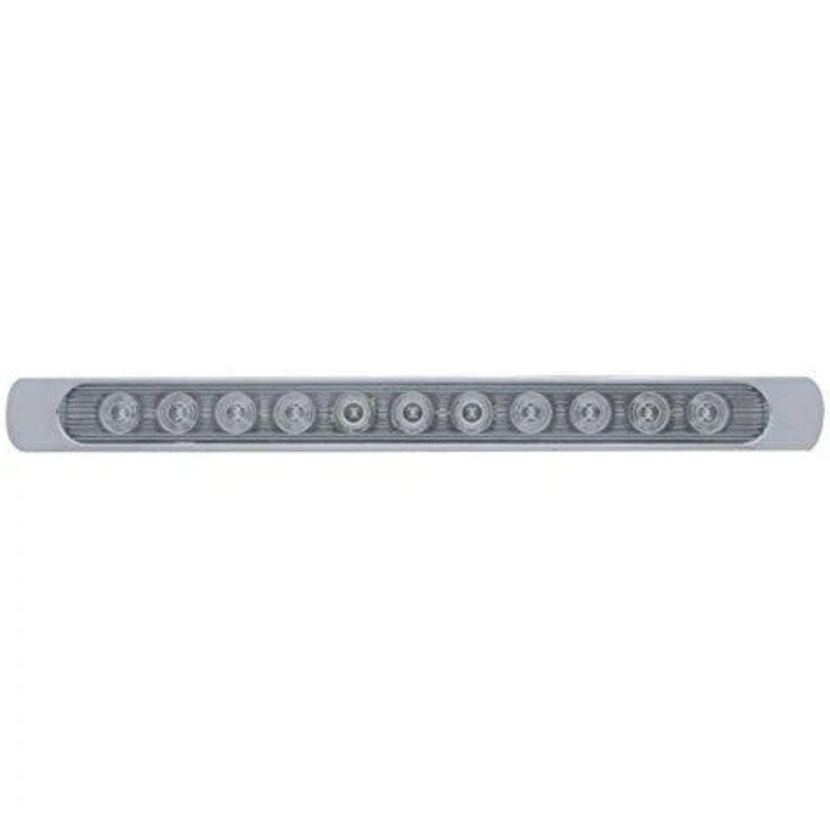 11 LED 17" Turn Signal Light Bar | Clear Lens Amber LED | United Pacific