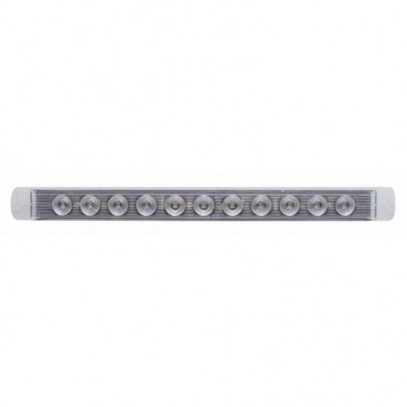11 LED 17" Turn Signal Light Bar | Clear Amber Lens | United Pacific