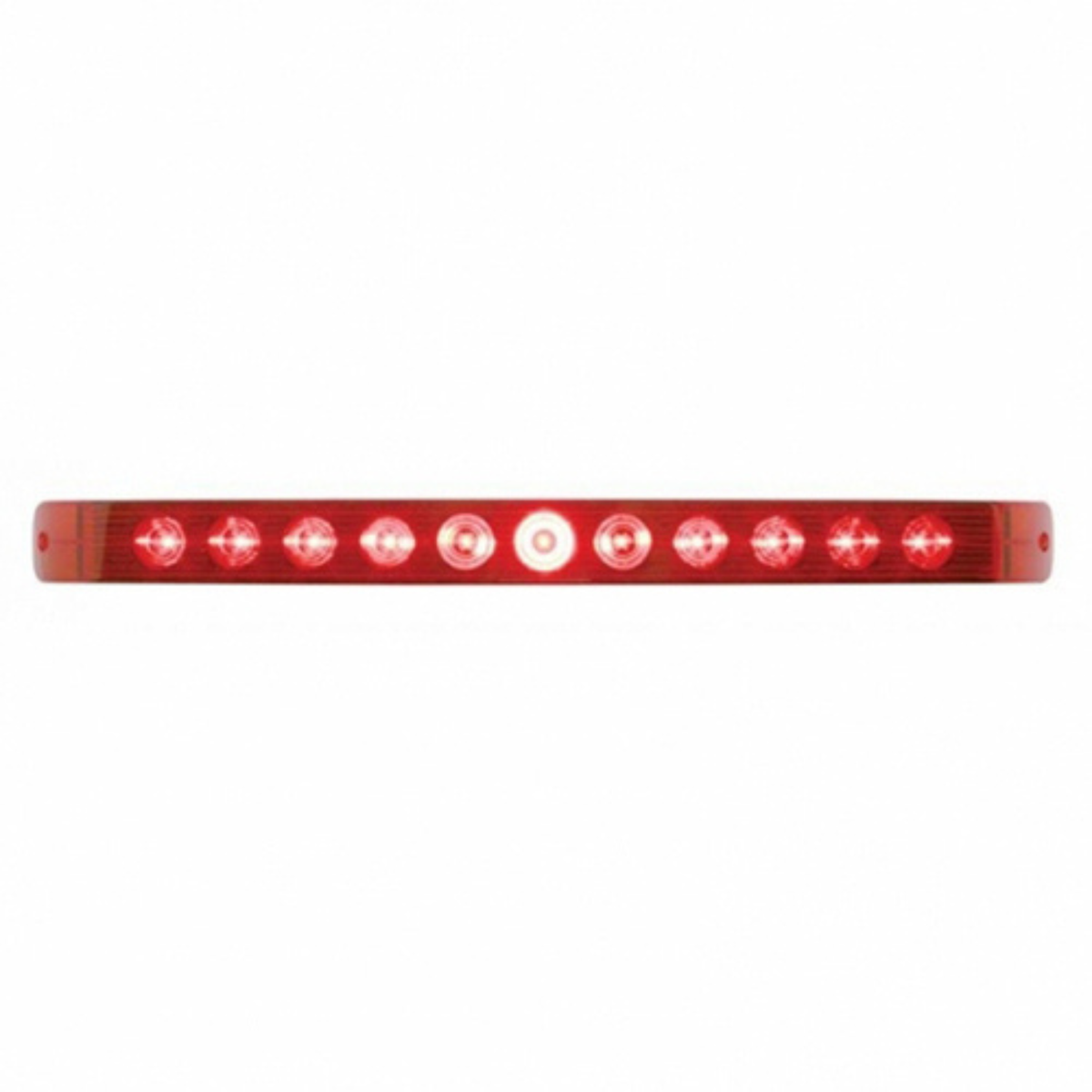 11 LED 17" Turn Signal Light Bar | Red Lens | United Pacific