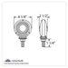 1156 Double Face Turn Signal Light | United Pacific