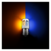 1157 Dual Color LED Bulb Amber Blue | United Pacific