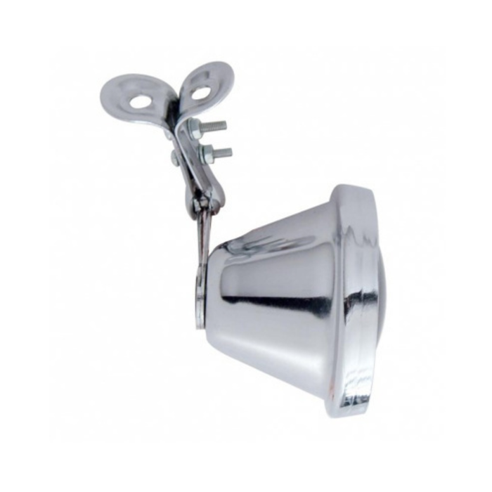 12 Volt Vintage Anti Glare Interior Purple Light | Chrome Housing | United Pacific