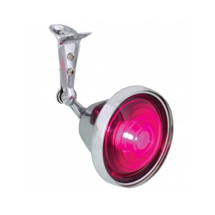 12 Volt Vintage Anti Glare Interior Purple Light | Chrome Housing | United Pacific