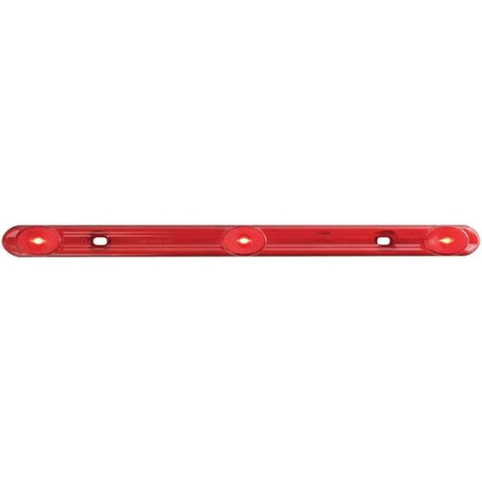 12 Inch 24 LED Glo Turn Signal Light Bar Red Lens | United Pacific