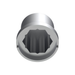 Flat Top Nut Cover | 15/16" x 1-3/16" | Chrome | United Pacific