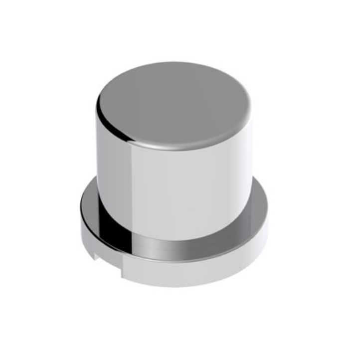 Flat Top Nut Cover | 15/16" x 1-3/16" | Chrome | United Pacific