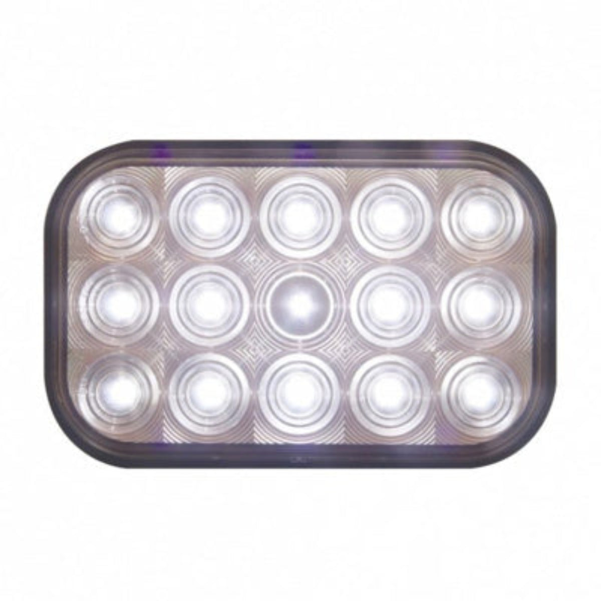 15 LED Rectangular Back-Up Light | White LED | United Pacific