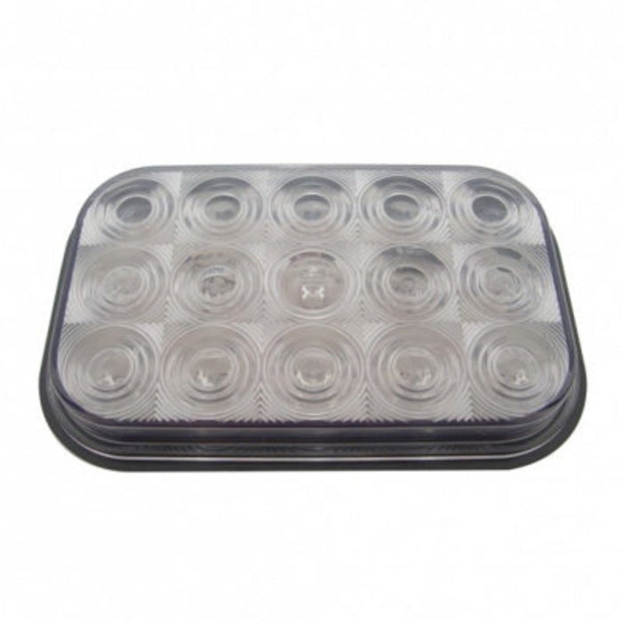15 LED Rectangular Back-Up Light | White LED | United Pacific