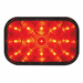 15 LED Rectangular Turn Signal Light | Red Lens | United Pacific