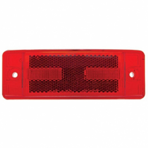 16 LED Rectangular Clearance / Marker Light | Reflex Lens | Red | United Pacific