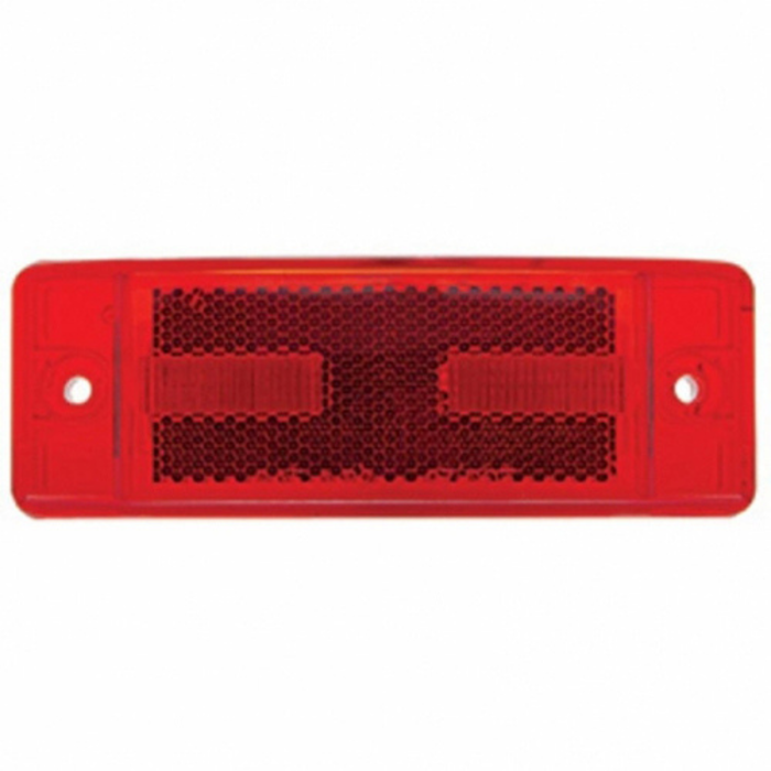 16 LED Rectangular Clearance / Marker Light | Reflex Lens | Red | United Pacific