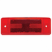 16 LED Rectangular Clearance / Marker Light | Reflex Lens | Red | United Pacific