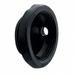2-1/2 Inch Closed Back Light Grommet | Black Rubber | United Pacific