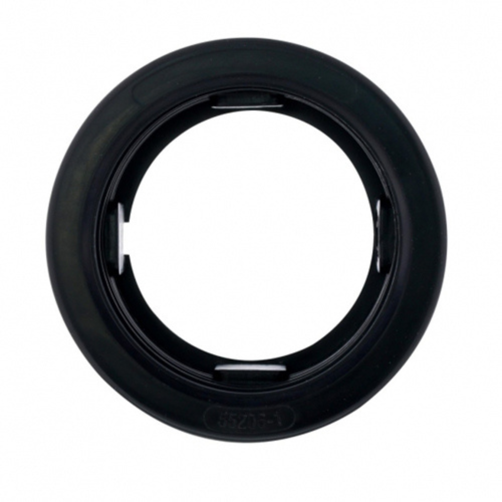 2-1/2 Inch Recess Mount Light Grommet | Black Rubber | United Pacific