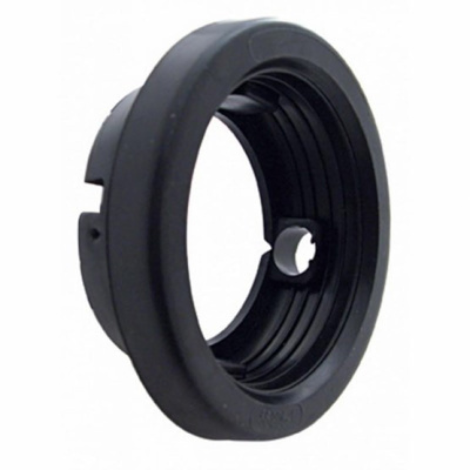2-1/2 Inch Recess Mount Light Grommet | Black Rubber | United Pacific