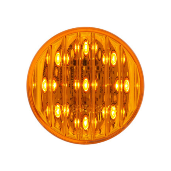 2 Inch Amber Round Clearance Marker Light | Amber | United Pacific