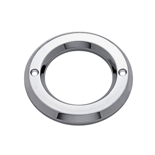 2 Inch Chrome Light Bezel | No Visor | United Pacific
