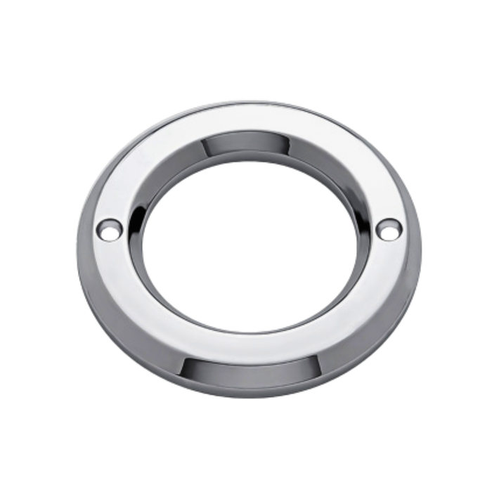 2 Inch Chrome Light Bezel | No Visor | United Pacific