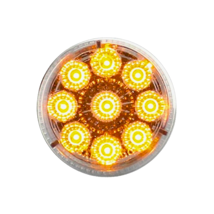 2 Inch Clearance Marker Light | Clear Amber | United Pacific