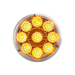 2 Inch Clearance Marker Light | Clear Amber | United Pacific