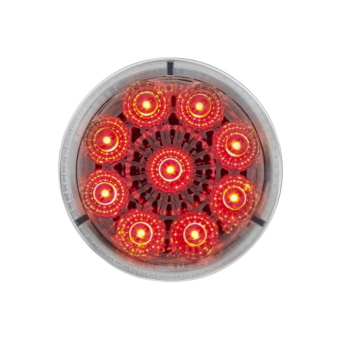 2 Inch Clearance Marker Light | Clear Red | United Pacific