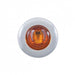 2 LED Mini Clearance Marker Light Amber Lens Amber LEDs | United Pacific