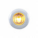2 LED Mini Clearance Marker Light Clear Lens Amber LEDs | United Pacific
