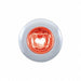 2 LED Mini Clearance Marker Light Clear Lens Red LEDs | United Pacific