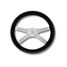 20 Inch Steering Wheel Cover Black | United Pacific